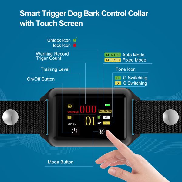 B801 Bark Control Collar (3)