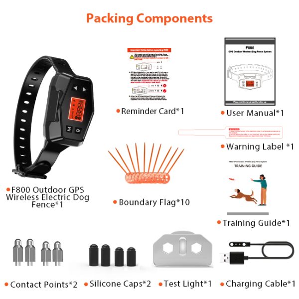 F800 Wireless Dog Fence